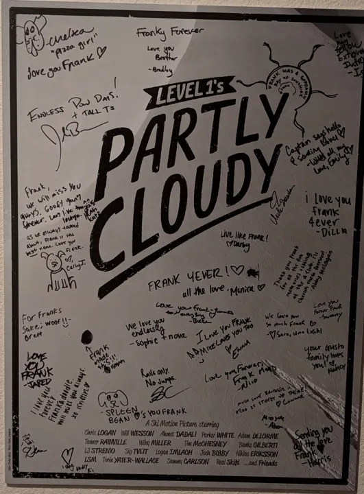 Frank’s memory corner