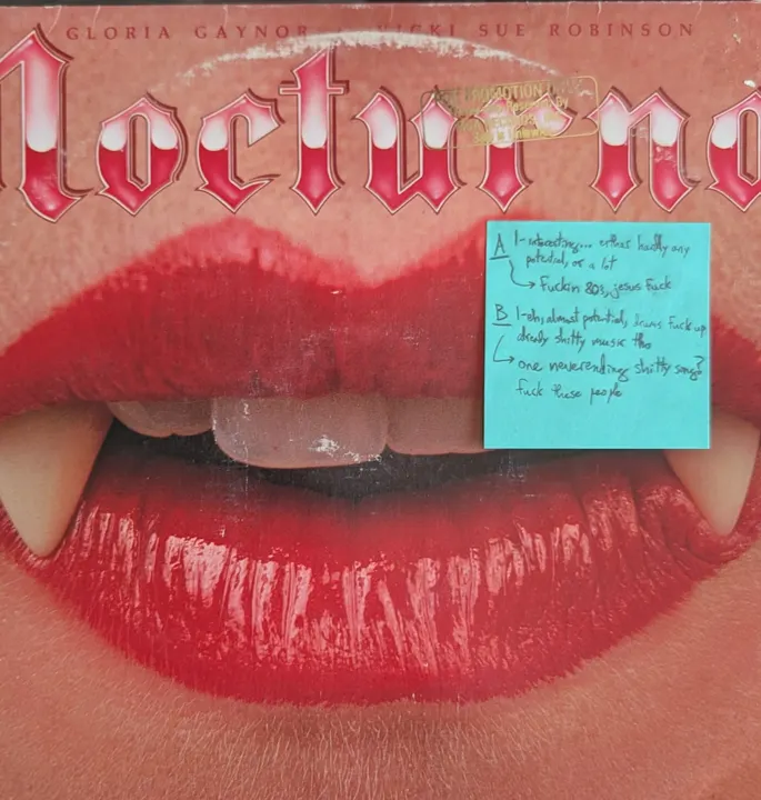 An album from Frank’s sampling collection
